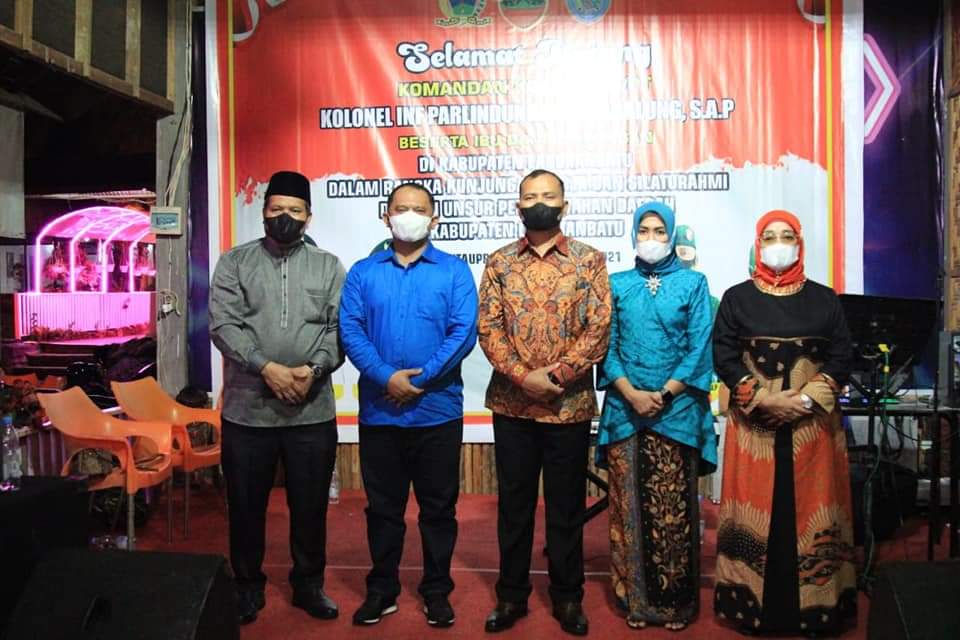 Bupati dan Wakil Bupati Labuhanbatu Sambut kunjungan kerja Danrem 022/PT