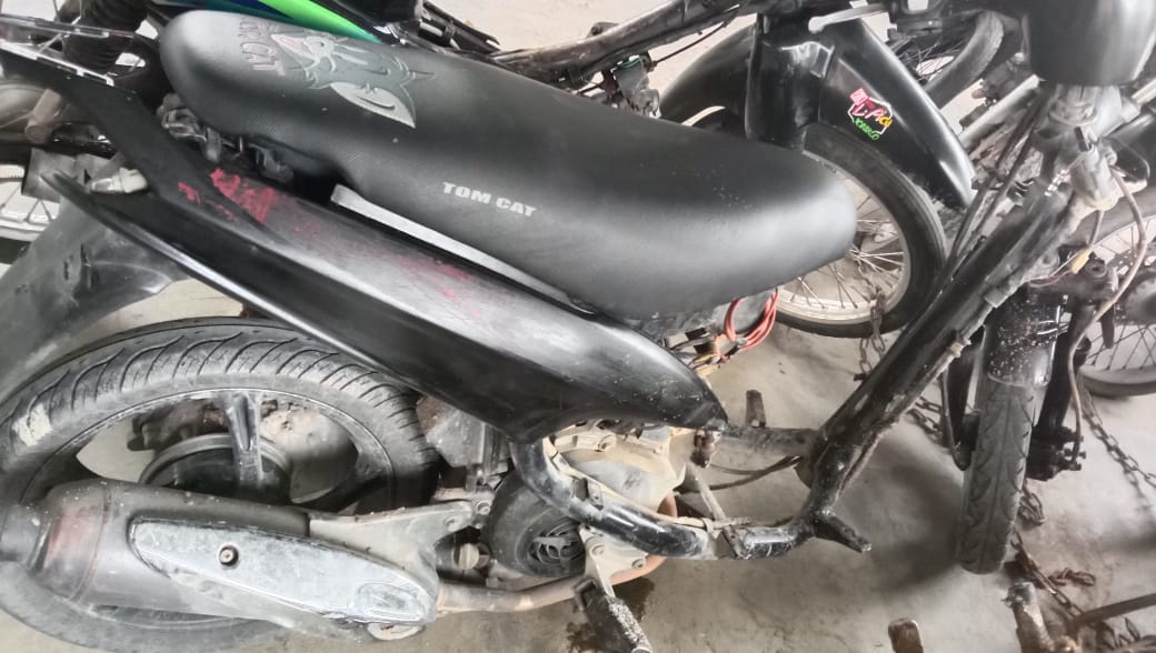 Dua ABG Pencuri Motor Nginap di Sel Polsek Firdaus 