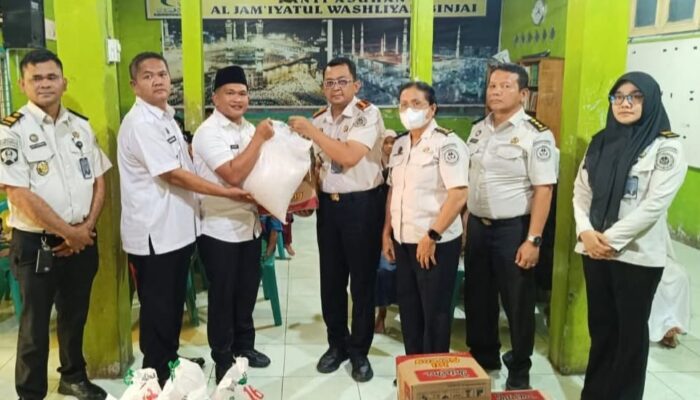 Lapas Binjai Beri Bantuan Kepada Pantai Asuhan Jami'Yatul Washliyah