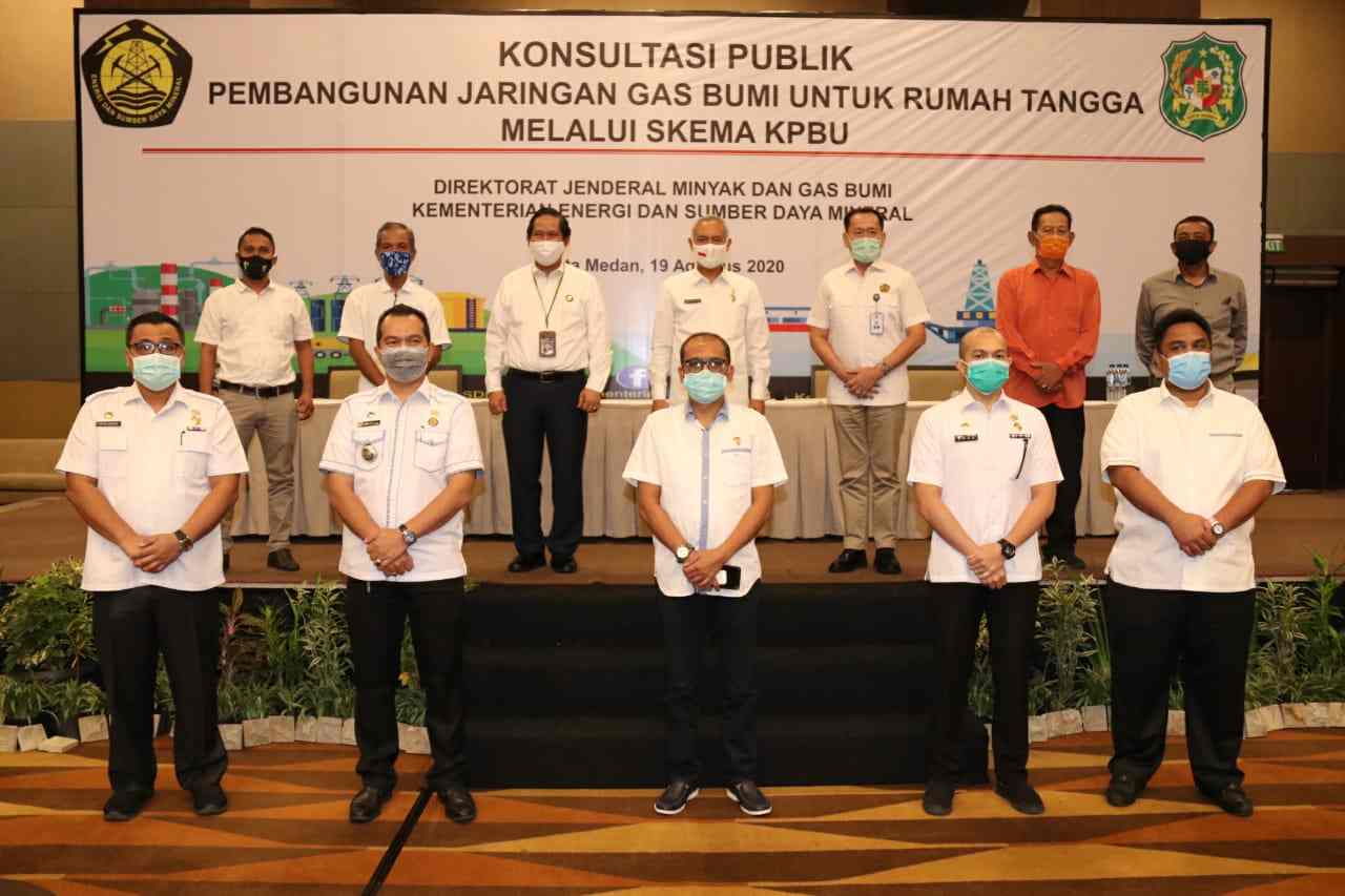 Pemko Medan Harapkan Pembangunan Jaringan Pipa Gas  Segera Terealisasi