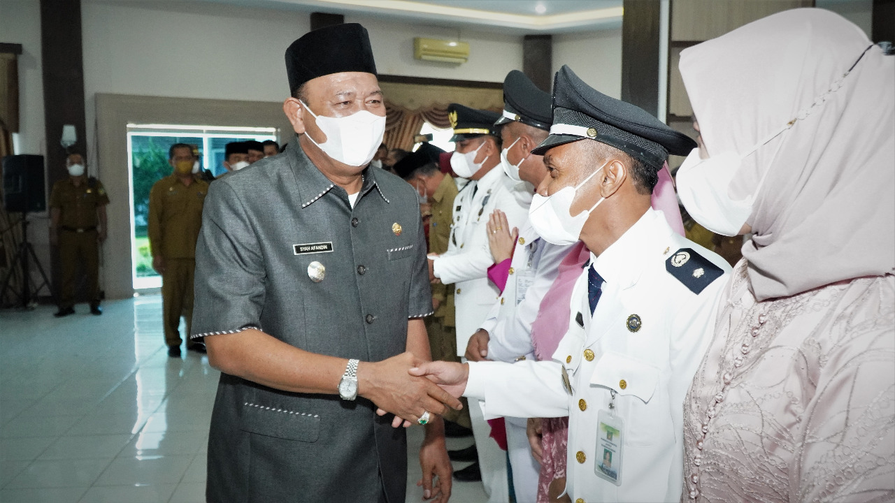 Afandin Lantik 10 Pejabat di Jajaran Pemkab Langkat, Berikut Datanya