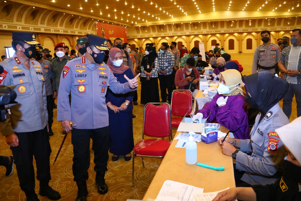 Jelang Ramadhan, Kapolri Kejar Target Akselerasi Vaksinasi Booster