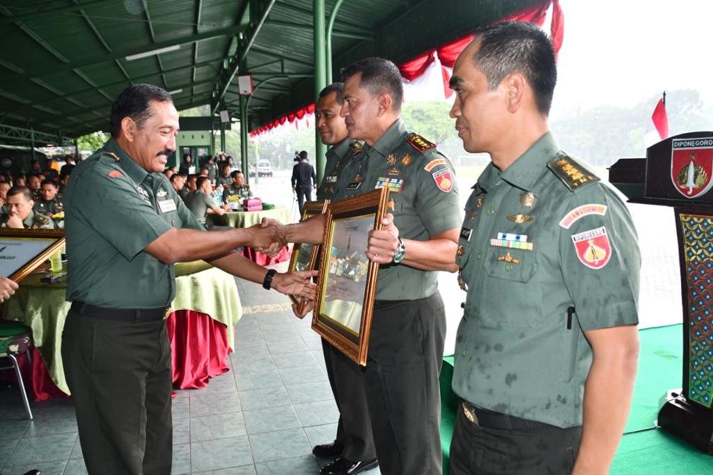 Komandan Korem 071/Wijayakusuma Dapat Penghargaan Satker Terbaik II IKPA Tingkat Kodam IV/Diponegoro