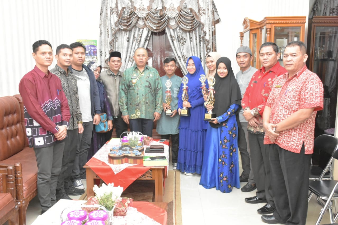 Terima Audensi Tim Seleksi Seni Qasidah (SSQ)  XVII Tingkat Provsu 2019, Sergai Meraih Juara Umum