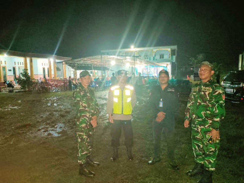 Koramil 07/Tirtomoyo dan Polsek Tirtomoyo Intensifkan Patroli Malam untuk Jaga Kondusivitas Wilayah