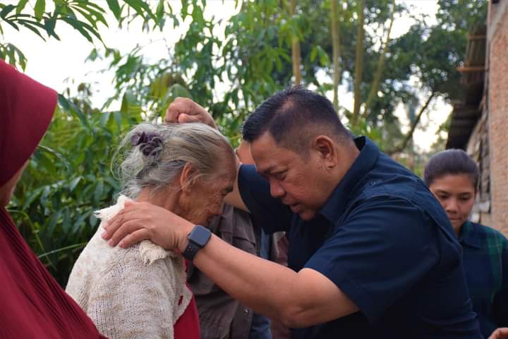 Terjadi Jelang Lebaran, Puluhan Warga Korban Angin Puting Beliung di 4 Desa, Mendapat Bantuan