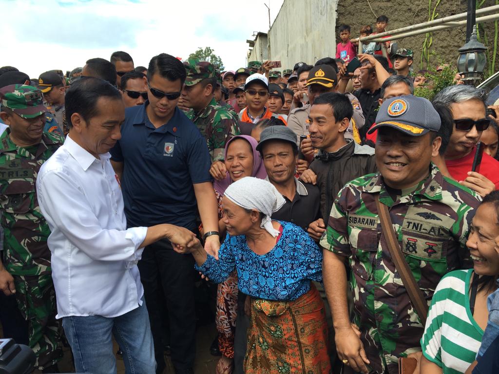 Presiden Kunjungi Banten, Pastikan Penanganan Pascabencana Tsunami Berjalan Baik
