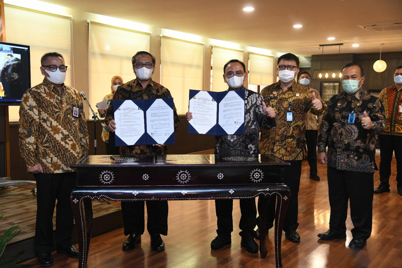 Kemenkumham Terima BMN Berupa Rumah Pegawai dari Kementerian PUPR