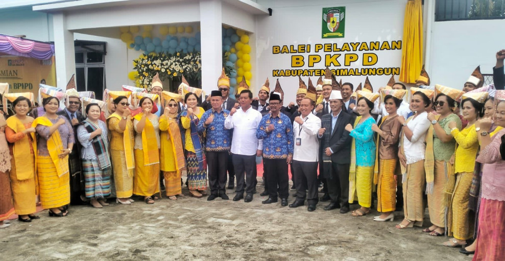 Bupati Resmikan Balei Pelayanan BPKPD Kabupaten Simalungun