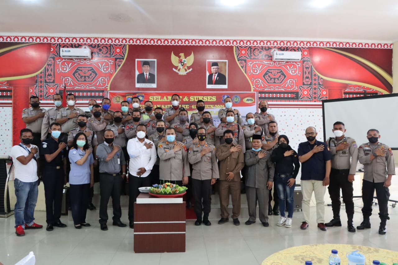Polres Pelabuhan Belawan Gelar Syukuran Hut Satpam Ke -41