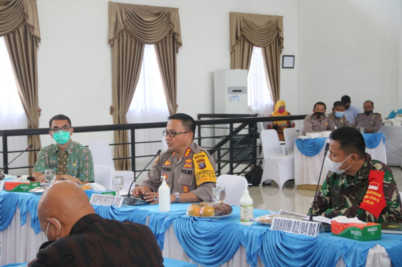 Jelang Pengamanan Natal dan Tahun, Polresta Deli Serdang Gelar Rakor Lintas Sektoral