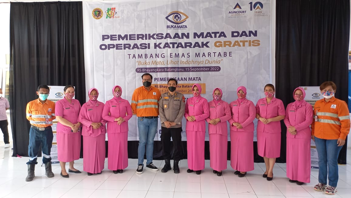 Polda Sumut Gelar Operasi Katarak Gratis bersama PT. AR, Kabid Dokes : Dekatkan Pelayanan Kesehatan 