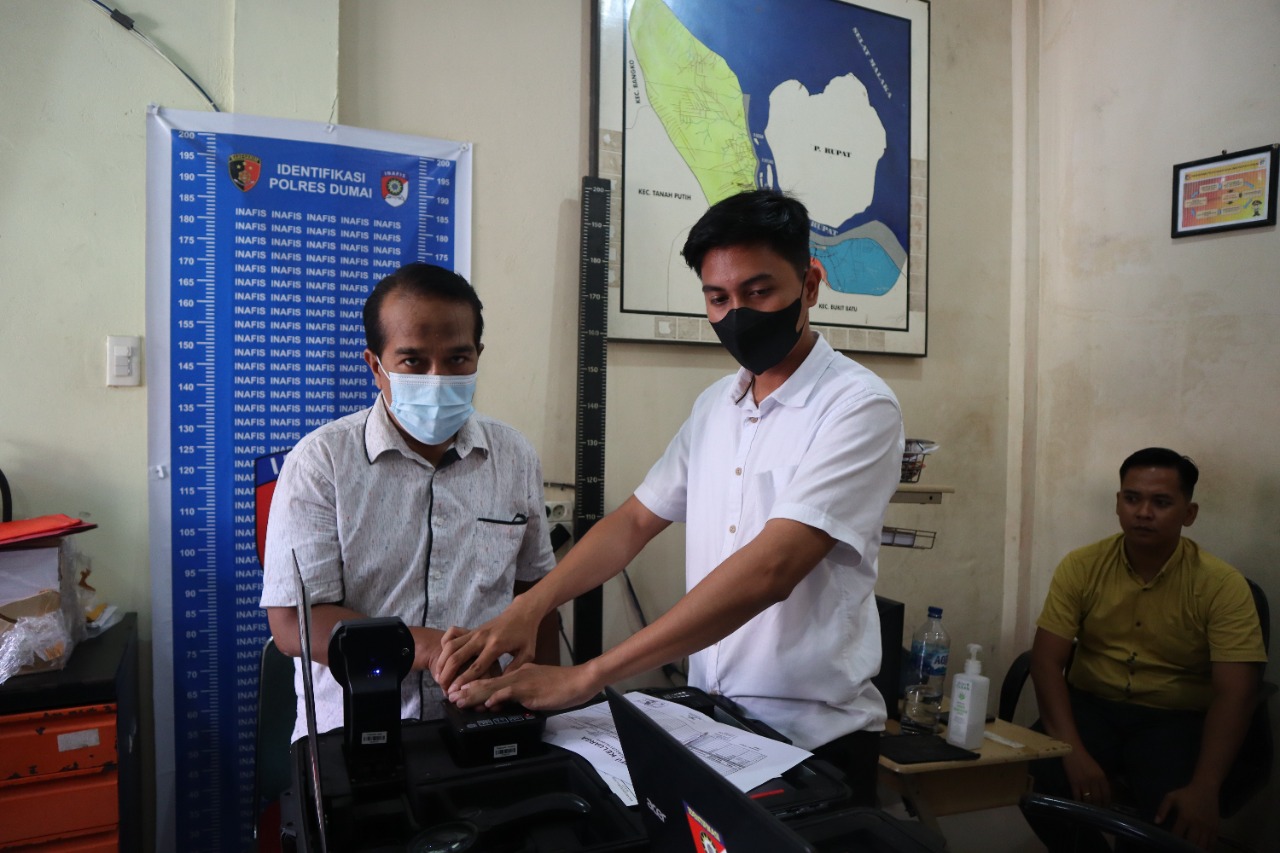 Layani Maksimal, Pengurusan SKCK dii Polres Dumai hanya 30 Menit