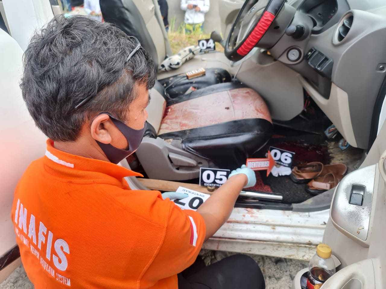 Gerak Cepat, Kapolres Simalungun Dampingi Ka. Puslabfor Polda Sumut Lakukan Pendalaman Penyelidikan