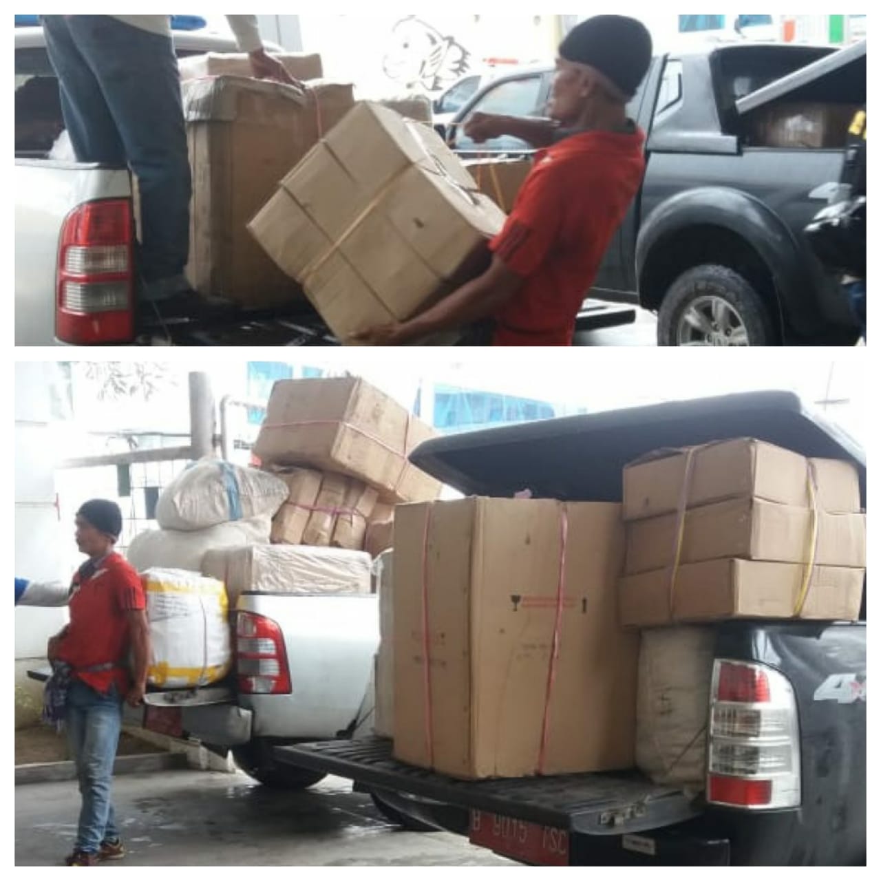 BC Belawan Amankan Barang Selundupan dalam Puluhan Kotak Karton dari Kapal KM Kelud