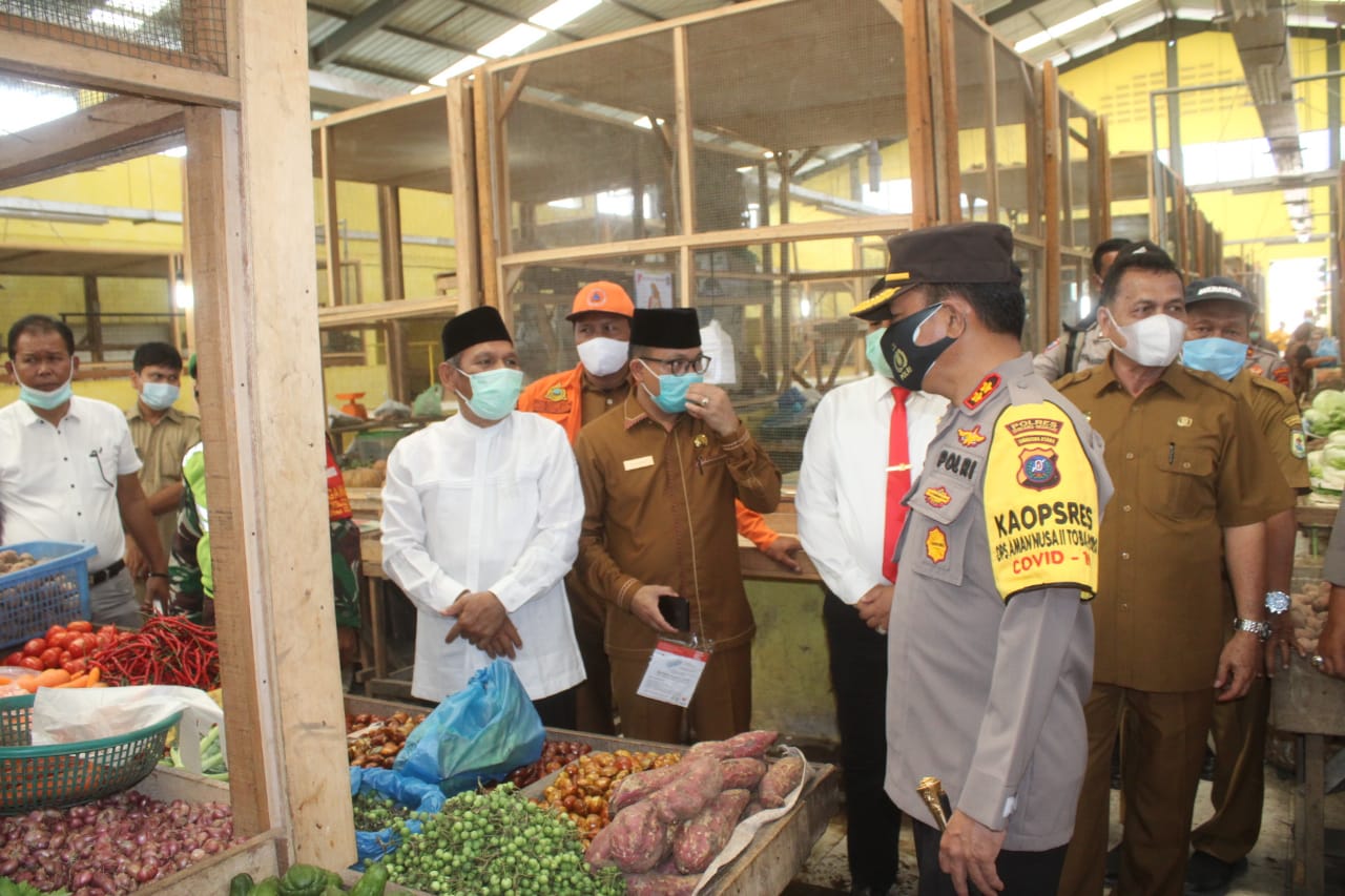 Sosialisasi Prokes Covid-19 Operasi Yustisi, Polres Serdang Bedagai  Bagikan 1000 Masker