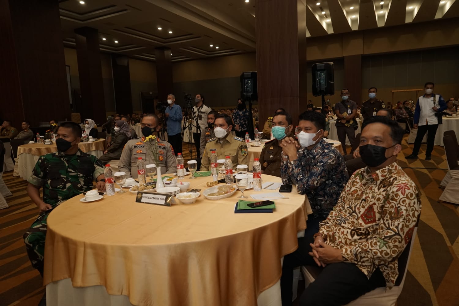 Bupati Pakpak Bharat Hadiri Rapat Koordinasi Percepatan Realisasi Anggaran Se Sumatera Utara