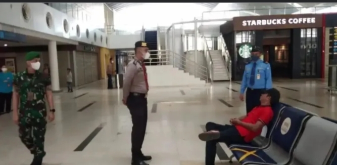 Masih, Polsek Kawasan Bandara Kualanamu Melaksanakan Yustisi dan Patroli di Areal Bandara KNIA