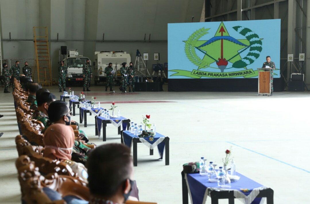 Kasum TNI Tinjau Latihan Penanganan Force Down Pesawat Udara Asing