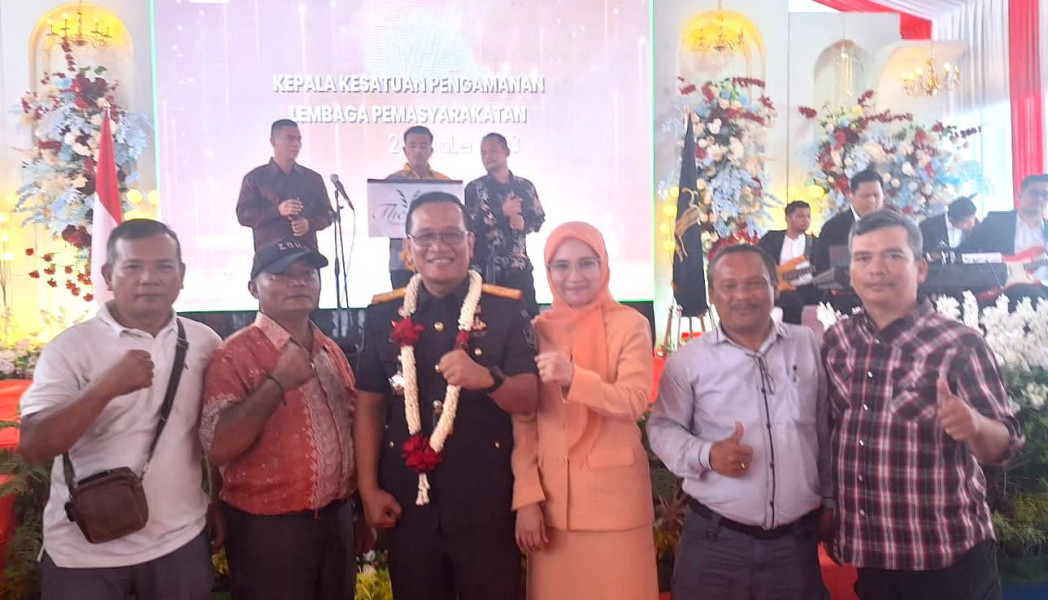 Kakanwil Kemenkumham Sumut Pimpin Sertijab Kalapas Kelas I Medan