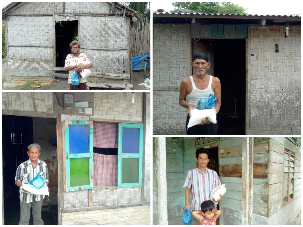Posko IWO Peduli Bantuan Covid-19, Berikan Bantuan Sosial di Kecamatan Teluk Mengkudu Sergai 