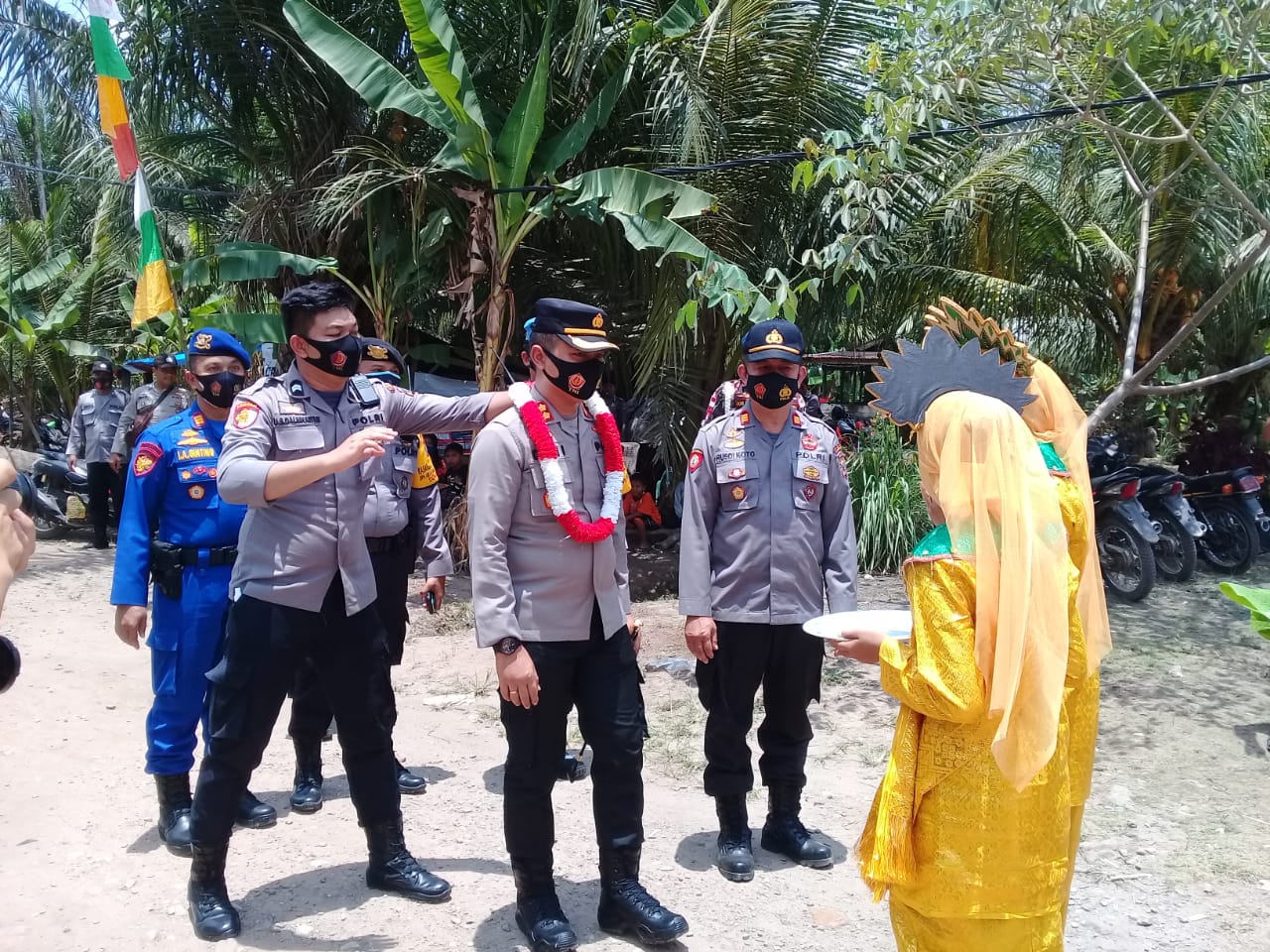 Launching Kampung Tangguh Nusantara Ika Bina En Pabolo di Desa Cinta Makmur
