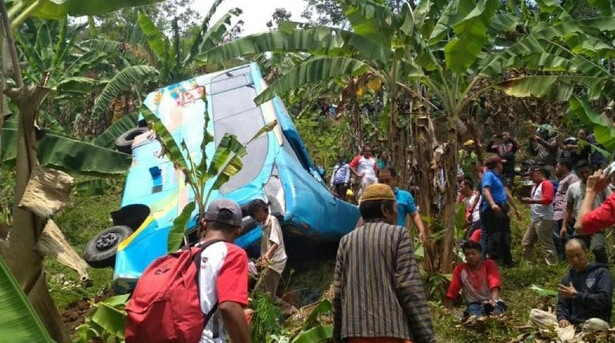 Korban Tewas Kecelakaan Bus Pariwisata di Sukabumi Jadi 17 Orang