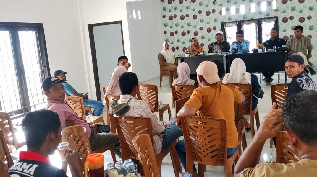 Musyawarah Ketahanan Pangan di Koto Tandun Ricuh, Wartawan Dilarang Rekam dan Diancam Dilaporkan ke Polisi
