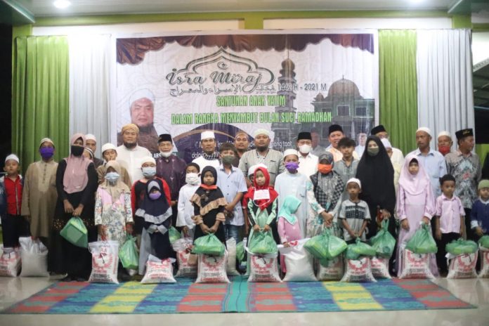 Wali Kota Tanjungbalai Apresiasi Kekompakan Jamaah Masjid As - Salamah Peringati Isra Mikraj