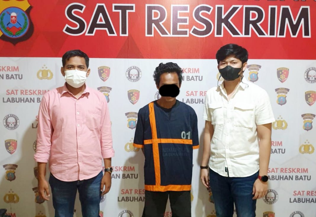 TEKAB Satreskrim Polres Labuhanbatu Amankan Tersangka Pembobol Ruko