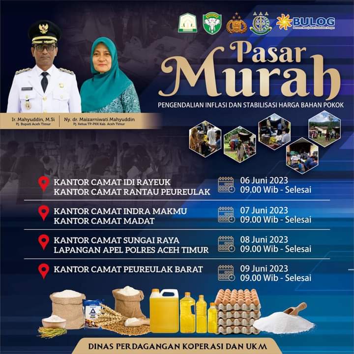 Pemkab Atim Kembali Gelar Pasar Murah