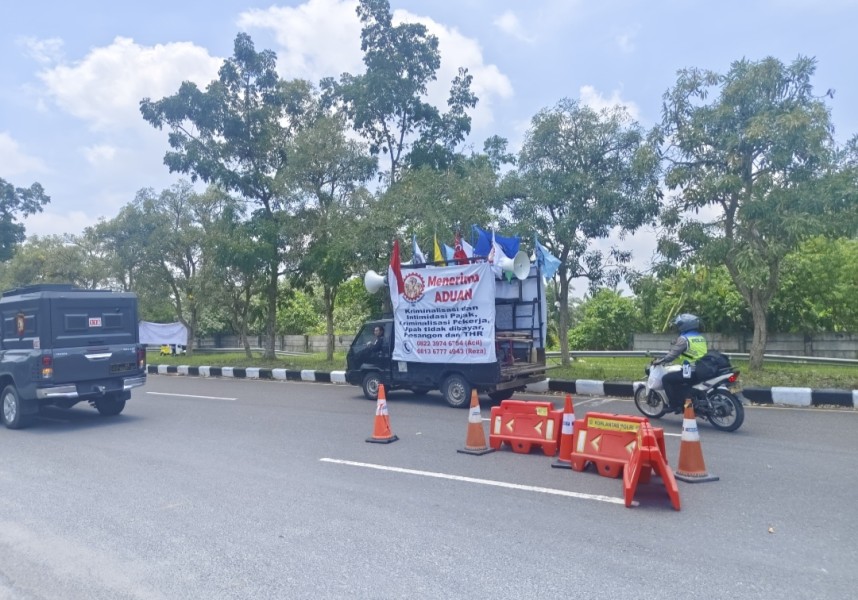 Pertanyakan Titik Rencana Unras, Polresta Deli Serdang Fasilitasi Mediasi K.SPSI AGN dan Pihak Bandara Kualanamu