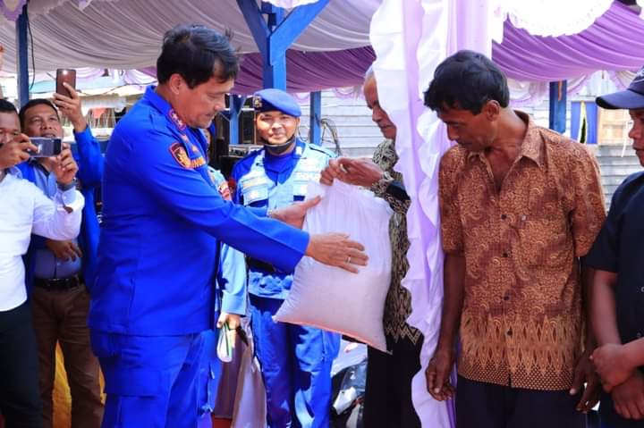 Kakorpolairud Baharkam Polri kunjungi Mako Satpolairud Polres Labuhanbatu