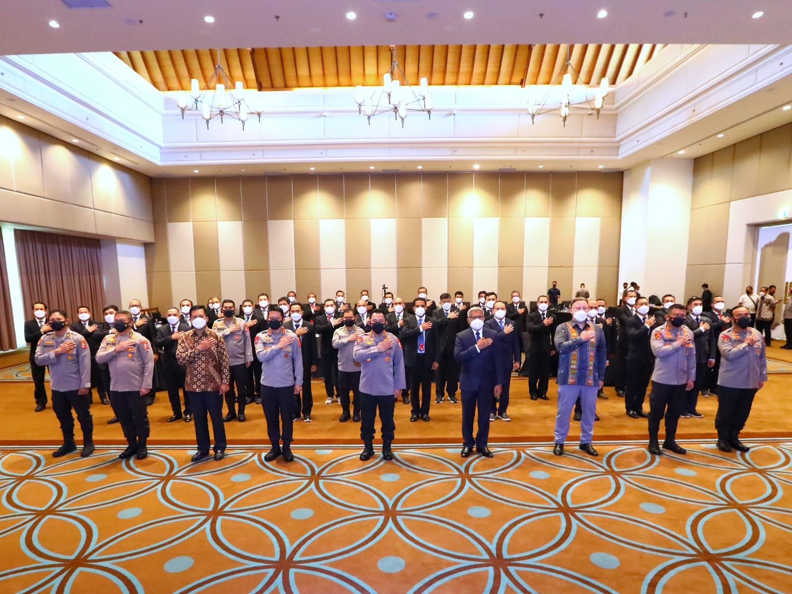 Hadiri Senior Level Meeting, Kapolri Tekankan Densus 88 Kembangkan Kemampuan Hadapi Tantangan 