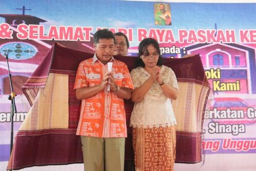 Selain Perayaan Paskah Walikota Resmikan Gedung Karya Pastoral Gereja Katolik Paroki Santo Paulus