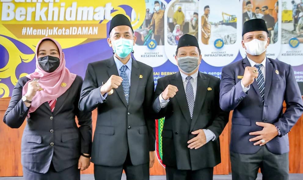 Wali Kota Dumai Melantik dan Pengambilan Sumpah Jabatan Pejabat Pimpinan Tinggi Pratama
