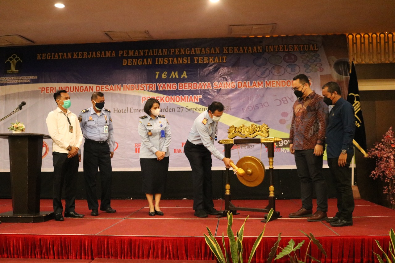 Kanwil Kemenkumham Sumut adakan Kerjasama Pemantauan/Pengawasan KI dengan Instansi Terkait