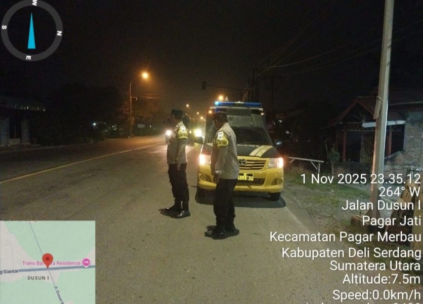 Demi Kamtibmas Yang Kondusif, Polresta Deli Serdang Gencarkan Patroli Presisi