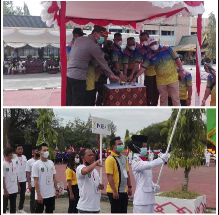 Wali Kota Dumai H.Paisal Resmi Buka Kejurkot Dumai Thn 2021