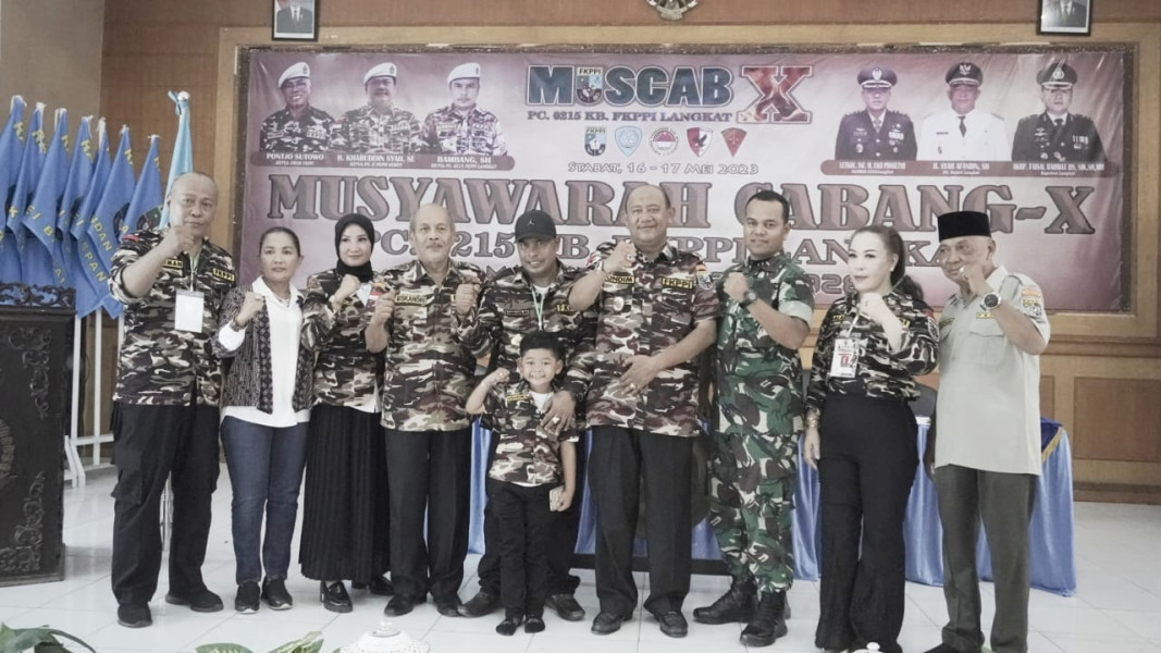 Muscab ke-X, PC 0215 FKPPI Diintruksikan Dukung Syah Afandin Jadi Bupati Langkat di 2024