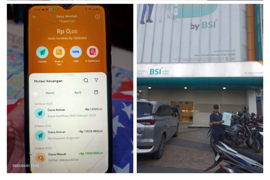Diduga  Transaksi Dimanipulasi, Nasabah BSI Cabang Medan S. Parman Minta Saldo Tertahan Dikembalikan