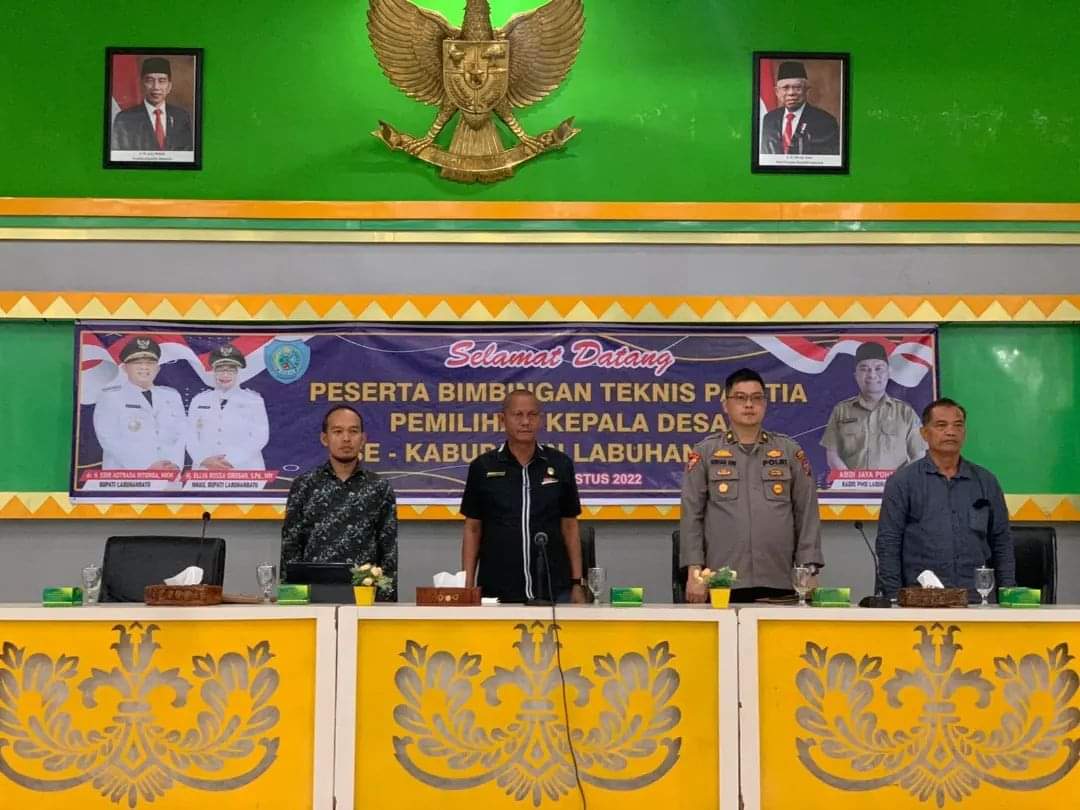 Dinas PMD Labuhanbatu gelar Bimtek Pilkades serentak Kabupaten Labuhanbatu