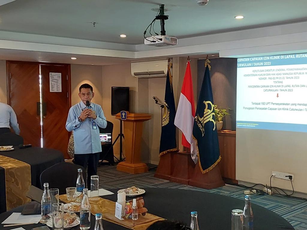 Ditjenpas-UNODC Beri Penguatan Peningkatanan Layanan Kesehatan Warga Binaan