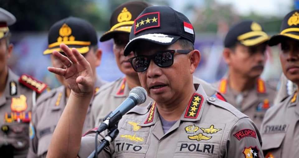 Tito Karnavian: Massa Berbaju Hitam-hitam pada May Day Bandung adalah Anarcho Syndicalism