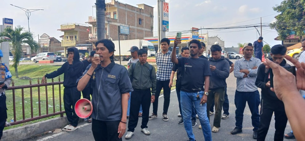 Mahasiswa Desak Kapolda Sumut Atensi Perkara Laporan Siwa Kumar, Koordinator Aksi: Tangkap VA dan Copot Penyidik OT