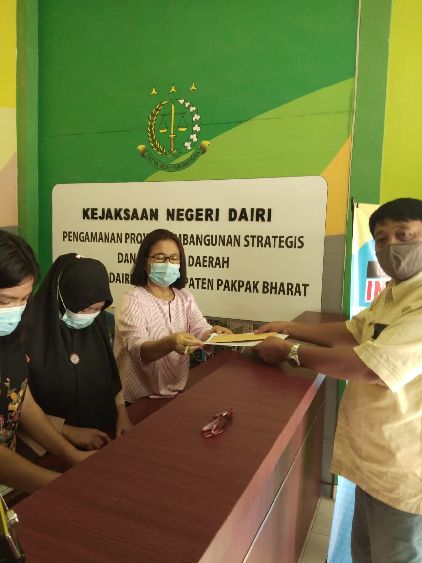LSM Roda Transparansi Laporkan Dugaan Korupsi Kepala Desa Cikaok