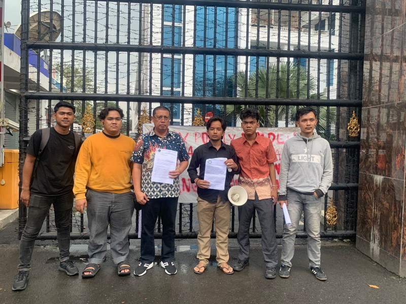 Mahasiswa FMAK-SU Unjuk Rasa Minta Kejatisu Usut Dana Desa Pulo Liman Kabupaten Palas