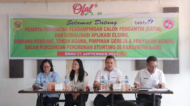 Wakil Bupati Dairi:  Target Prevelensi Stunting 25,37%, Masih Diperlukan Kerja Keras Mencapainya