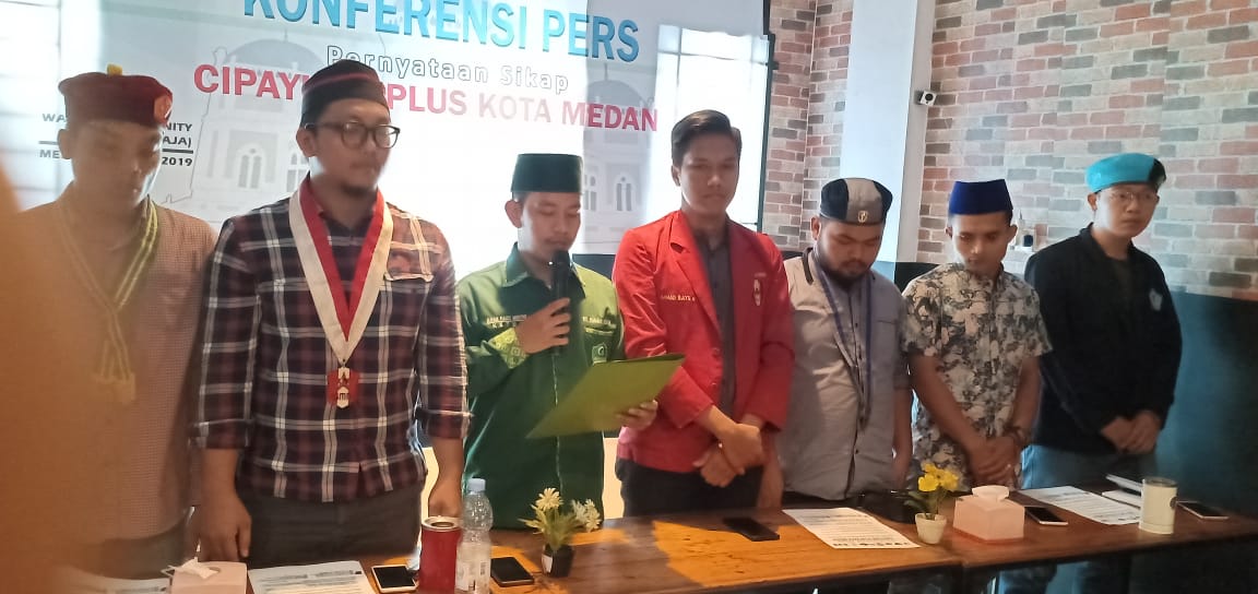 Pasca Pemilu 2019 : Cipayung Plus Kota Medan Deklarasi