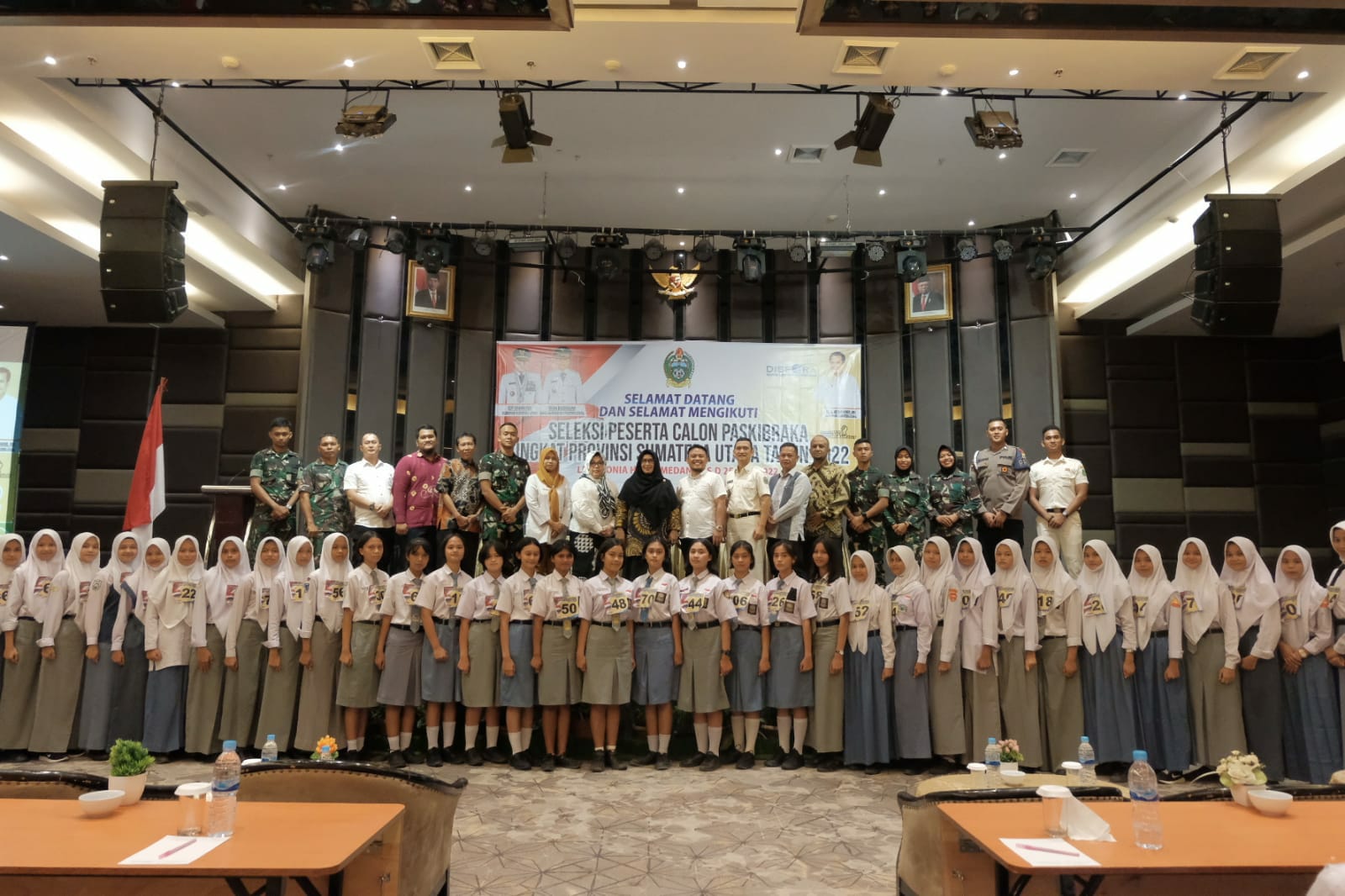 Syah Afandin Bangga, Lima Putra-Putri Terbaik Langkat Lolos Seleksi Paskibraka Provsu